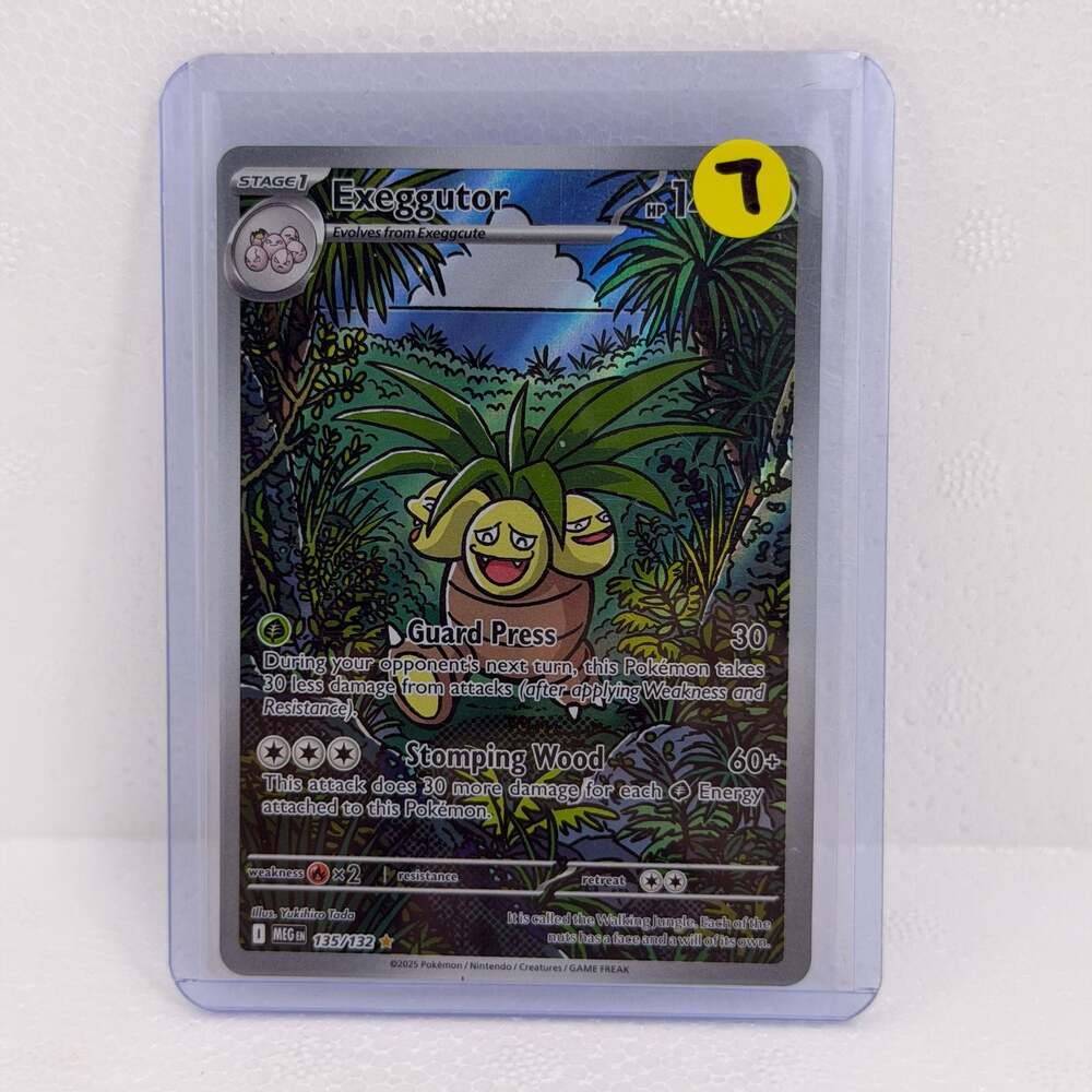 2025 Pokemon Mega Evolution Exeggutor 135/132 Illustration Rare